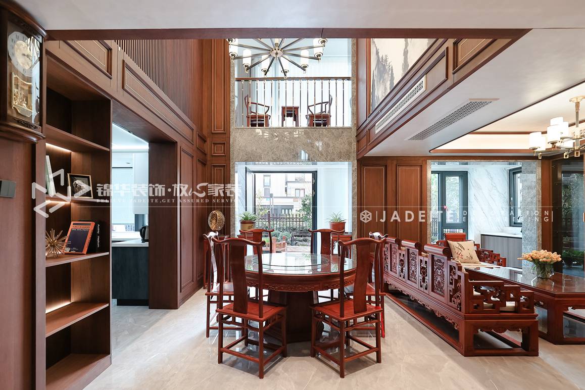 中式风格-龙湖天宸原著-三室两厅-160平-装修实景图