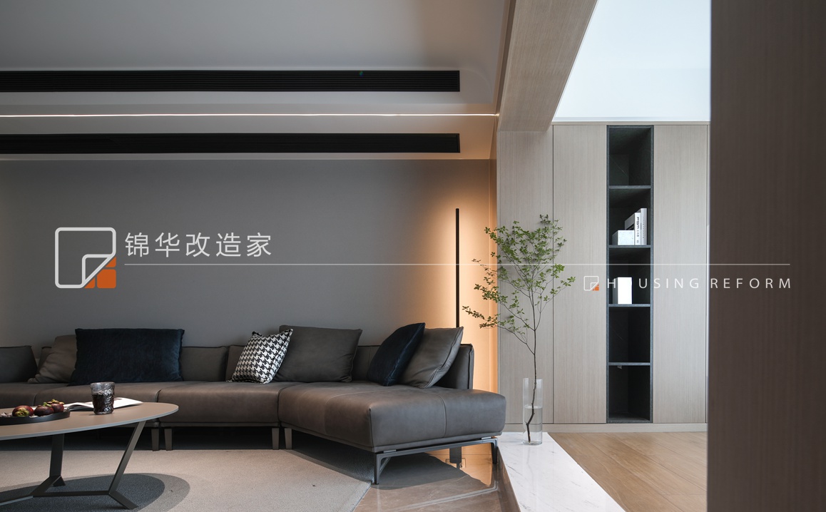现代简约-汇金国际公寓-大平层-240平-装修实景