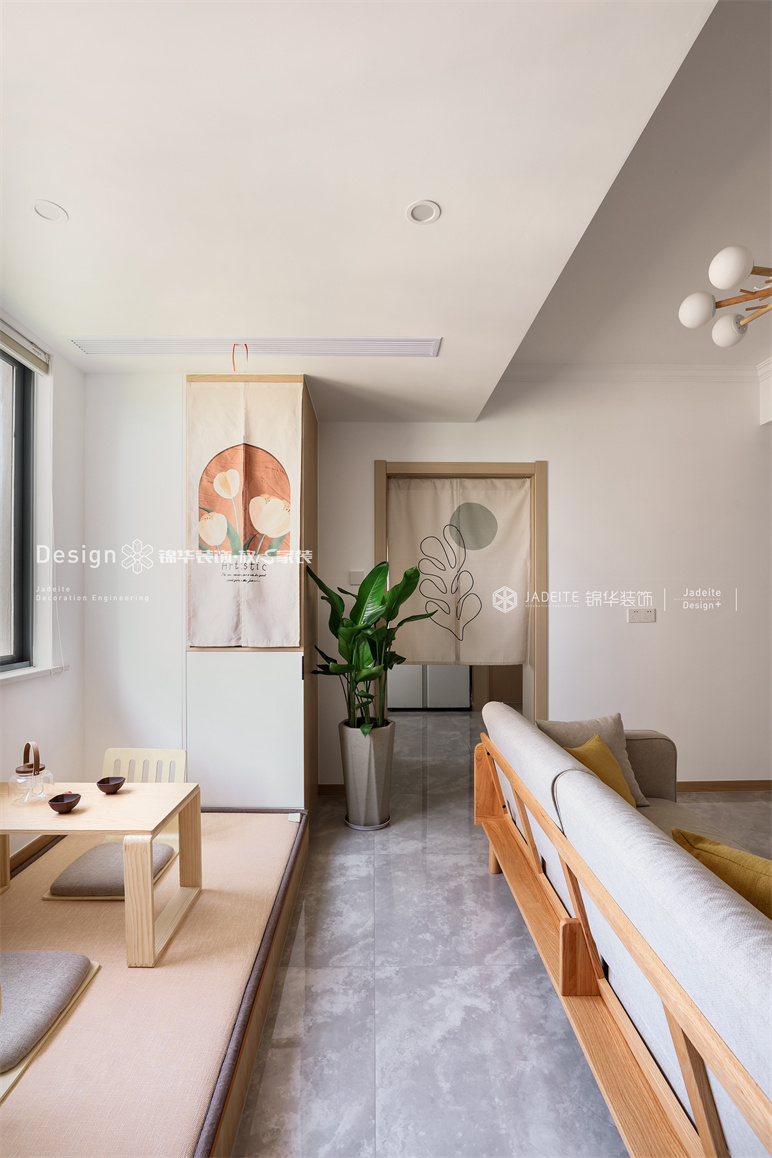日式风格-环翠苑-三室两厅-130㎡-装修实景图  装修-三室两厅-日式