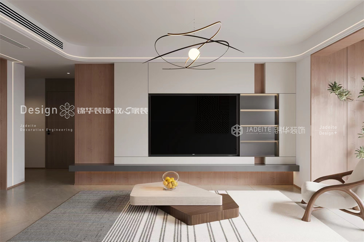 现代风格-瑷颐湾-三室两厅-125平-装修效果图 装修-三室两厅-现代简约