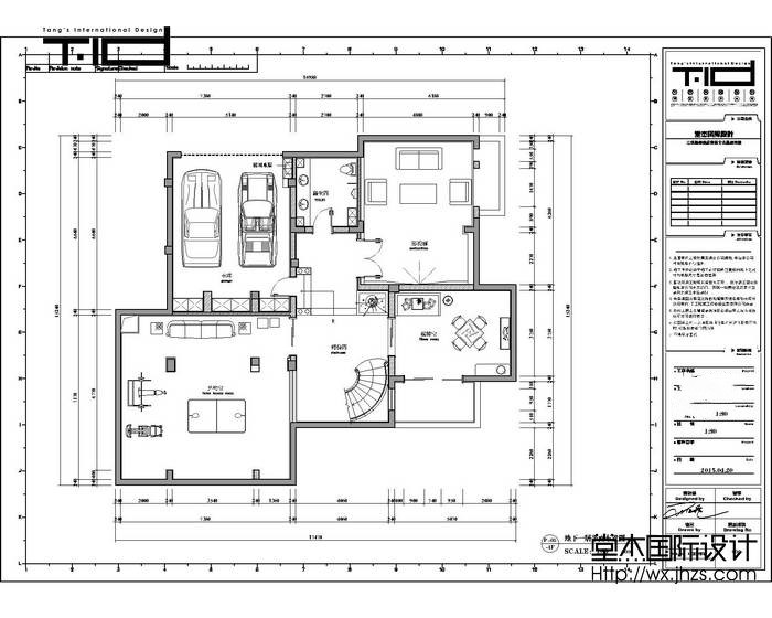 新中式风格-印象剑桥-别墅-500平-装修效果图装修-别墅-新中式