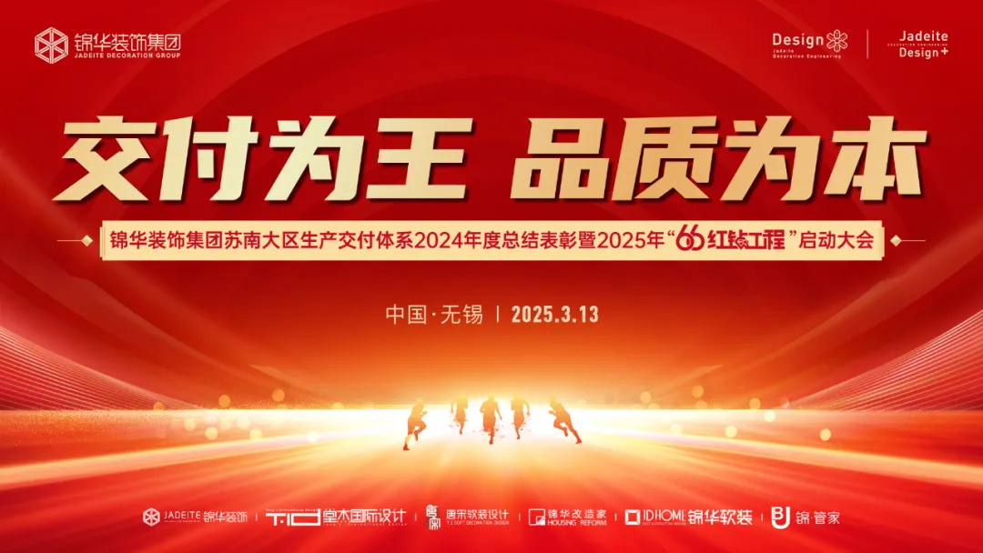 锦华装饰苏南2024年度表彰暨2025年启动大会圆满成功