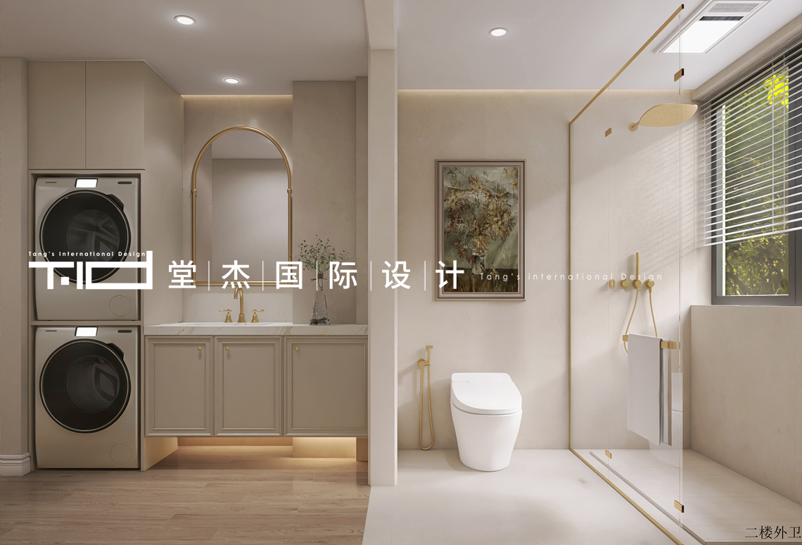 轻法式-华发四季-四室两厅一厨三卫-164㎡装修实景图装修-四室两厅-法式