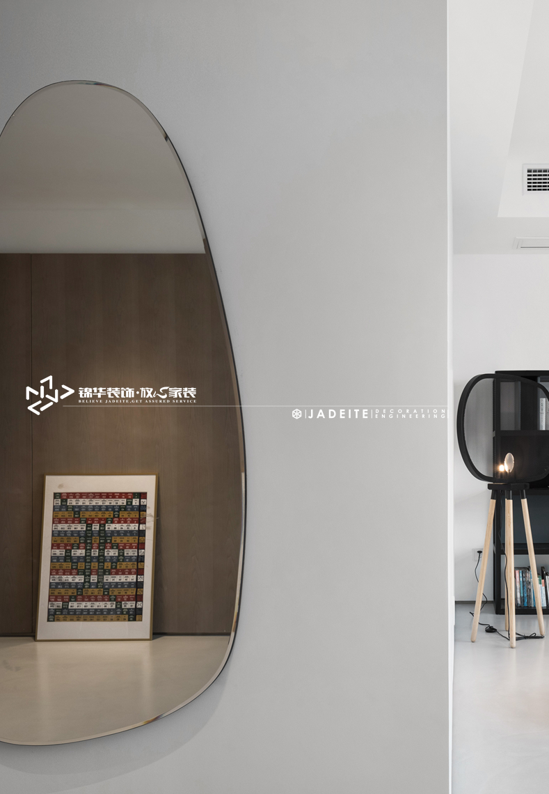 极简风-玉兰花园-三室两厅一厨两卫-168㎡-装修实景图装修-三室两厅-极简
