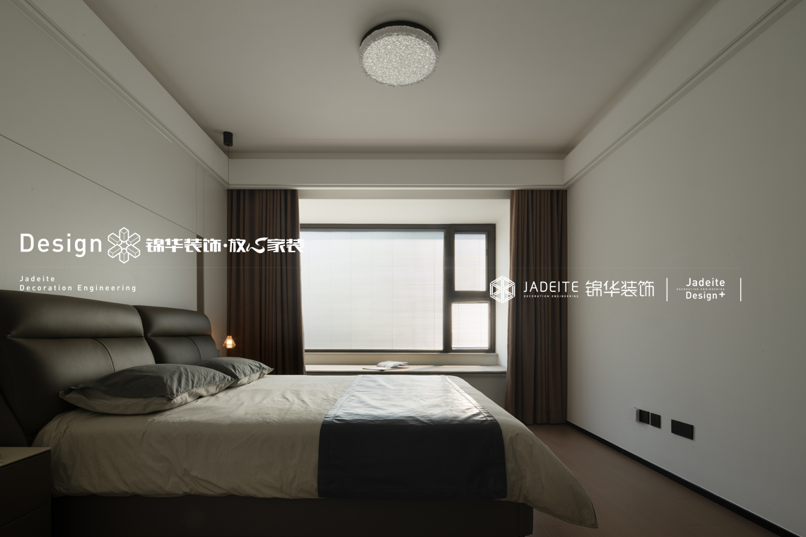 现代简约-华发中央首府-三室两厅一厨一卫-170㎡-装修实景图装修-三室两厅-现代简约