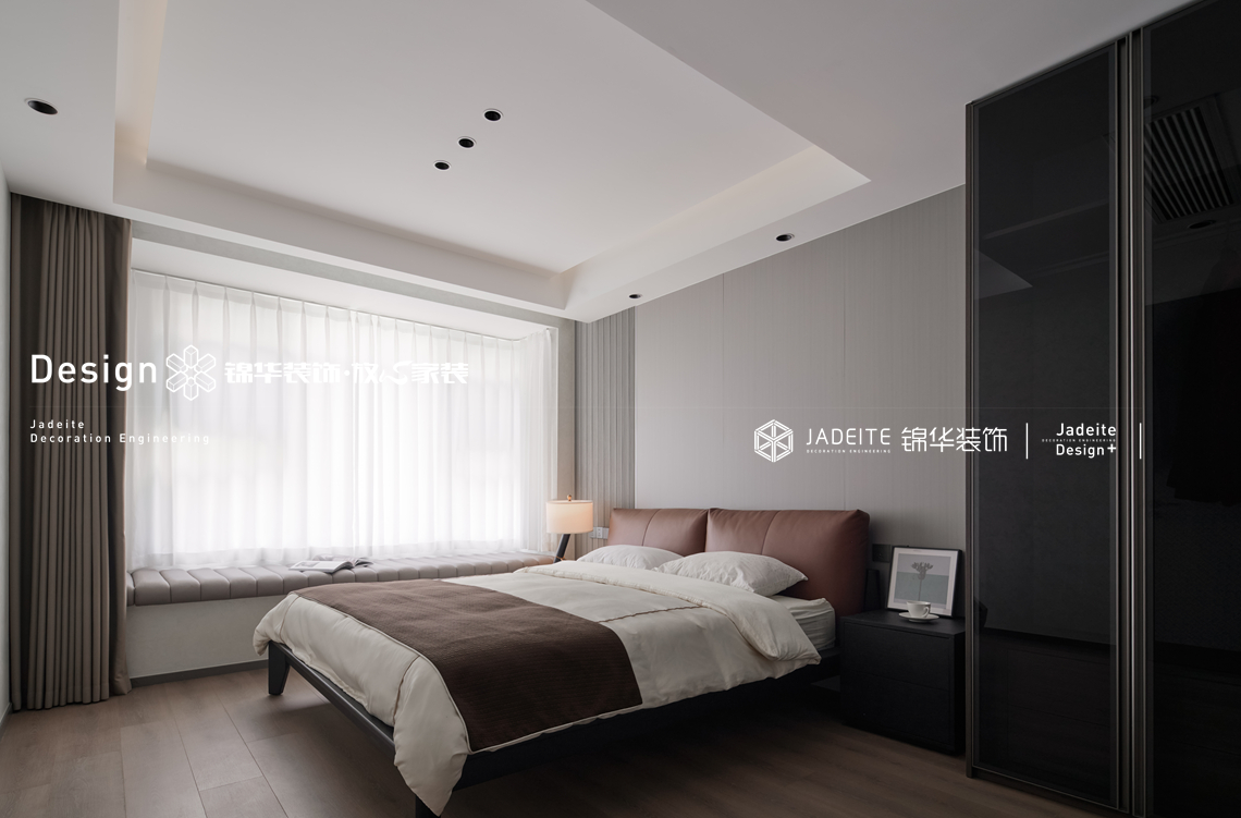 现代简约-金辉天奕铭著-四室两厅一厨两卫-125㎡-装修实景图装修-四室两厅-现代简约