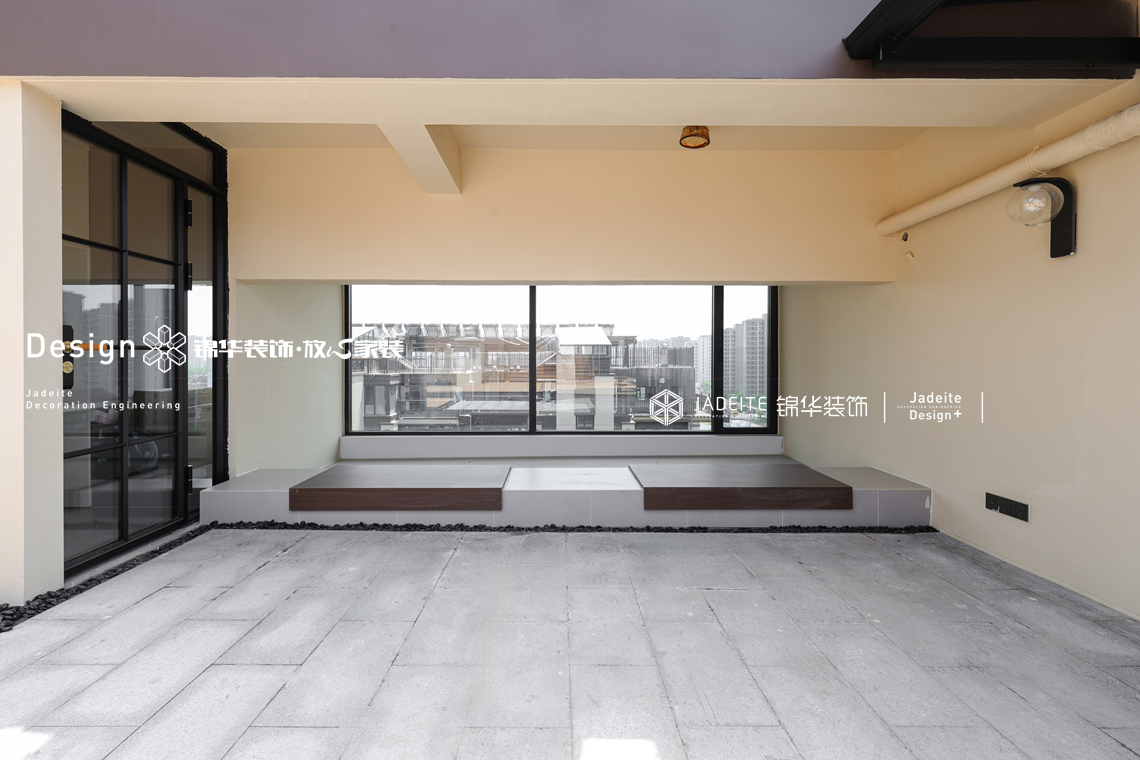 中古风-建发和玺-叠墅-200㎡-装修实景图装修-别墅-中古