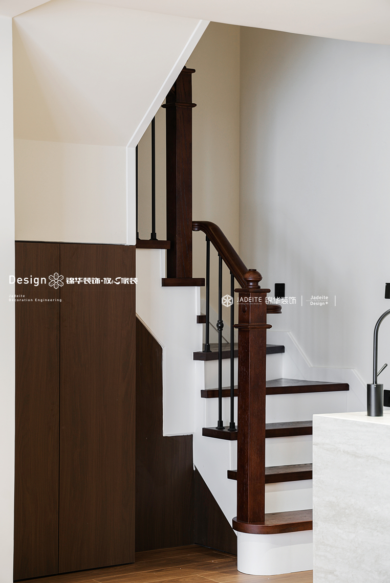 中古风-建发和玺-叠墅-200㎡-装修实景图装修-别墅-中古