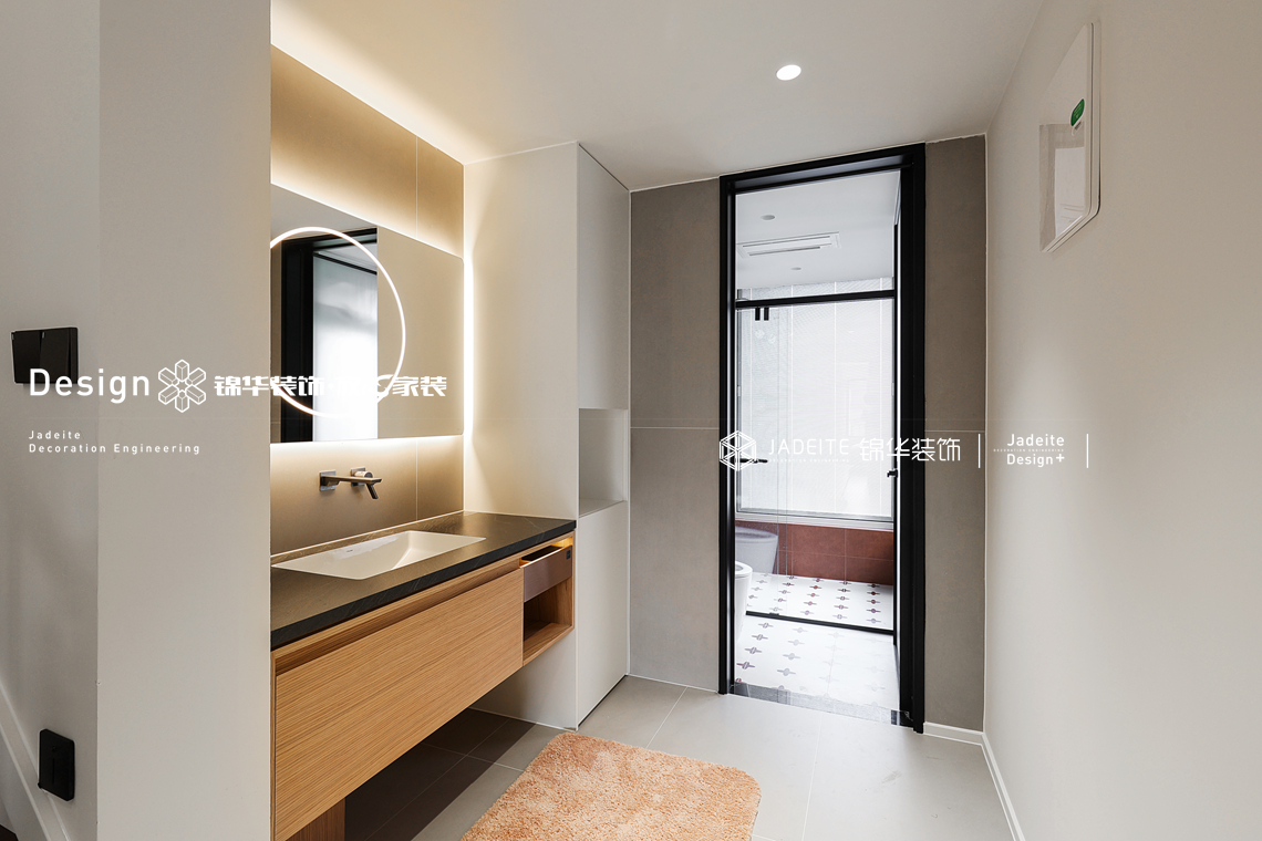 中古风-建发和玺-叠墅-200㎡-装修实景图装修-别墅-中古