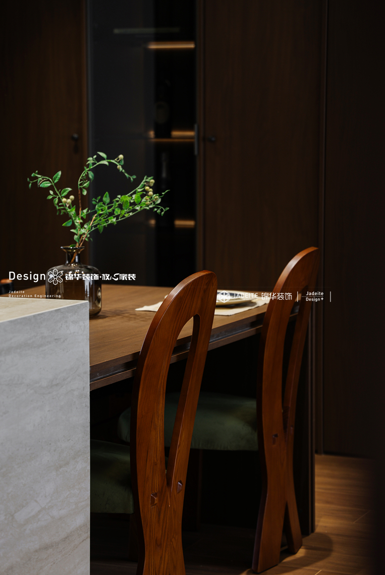 中古风-建发和玺-叠墅-200㎡-装修实景图装修-别墅-中古