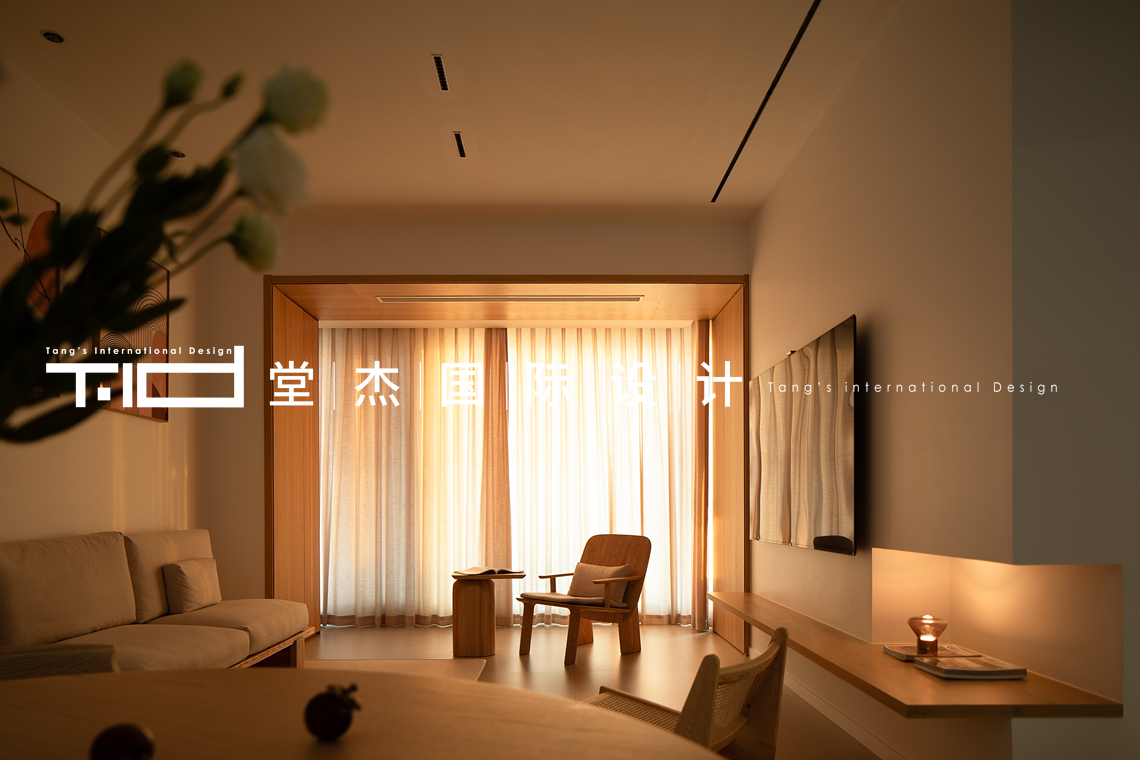 日式原木风-翡翠湾-下叠-400㎡-装修实景图装修-别墅-日式