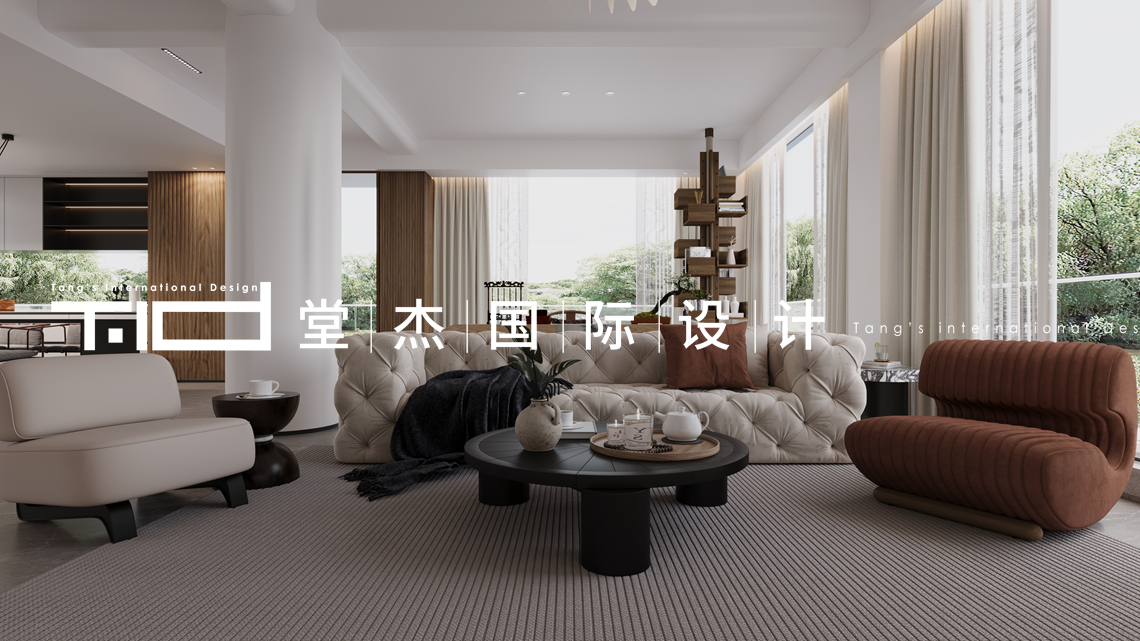 新中式-永光会所-别墅-800㎡-装修实景图装修-别墅-新中式