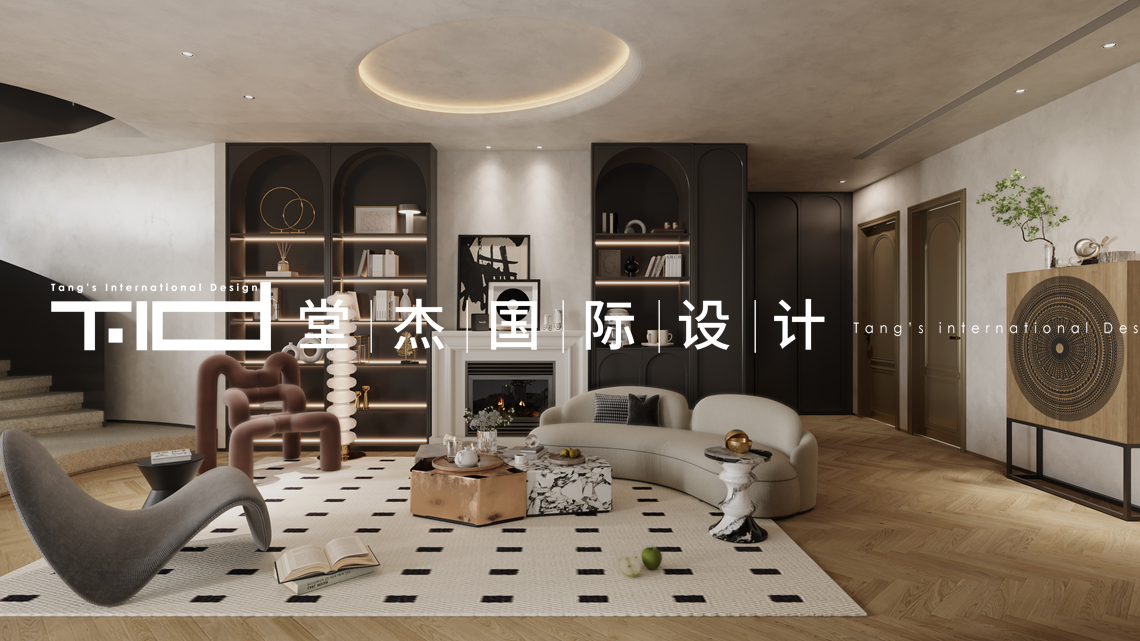 新中式-永光会所-别墅-800㎡-装修实景图装修-别墅-新中式