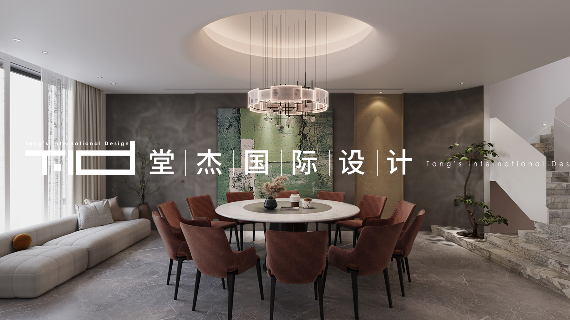 新中式-永光会所-别墅-800㎡-装修实景图装修-别墅-新中式