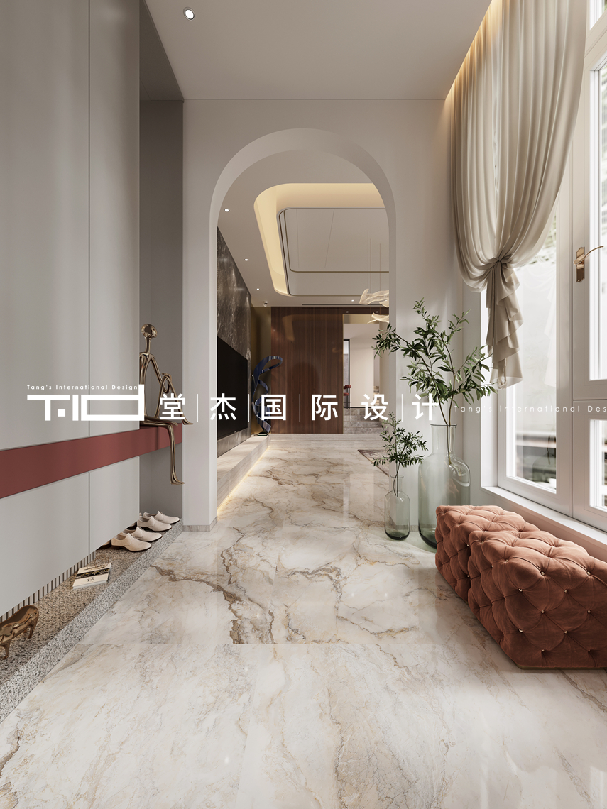 轻奢风-御景名仕苑-别墅-600㎡-装修实景图装修-别墅-轻奢