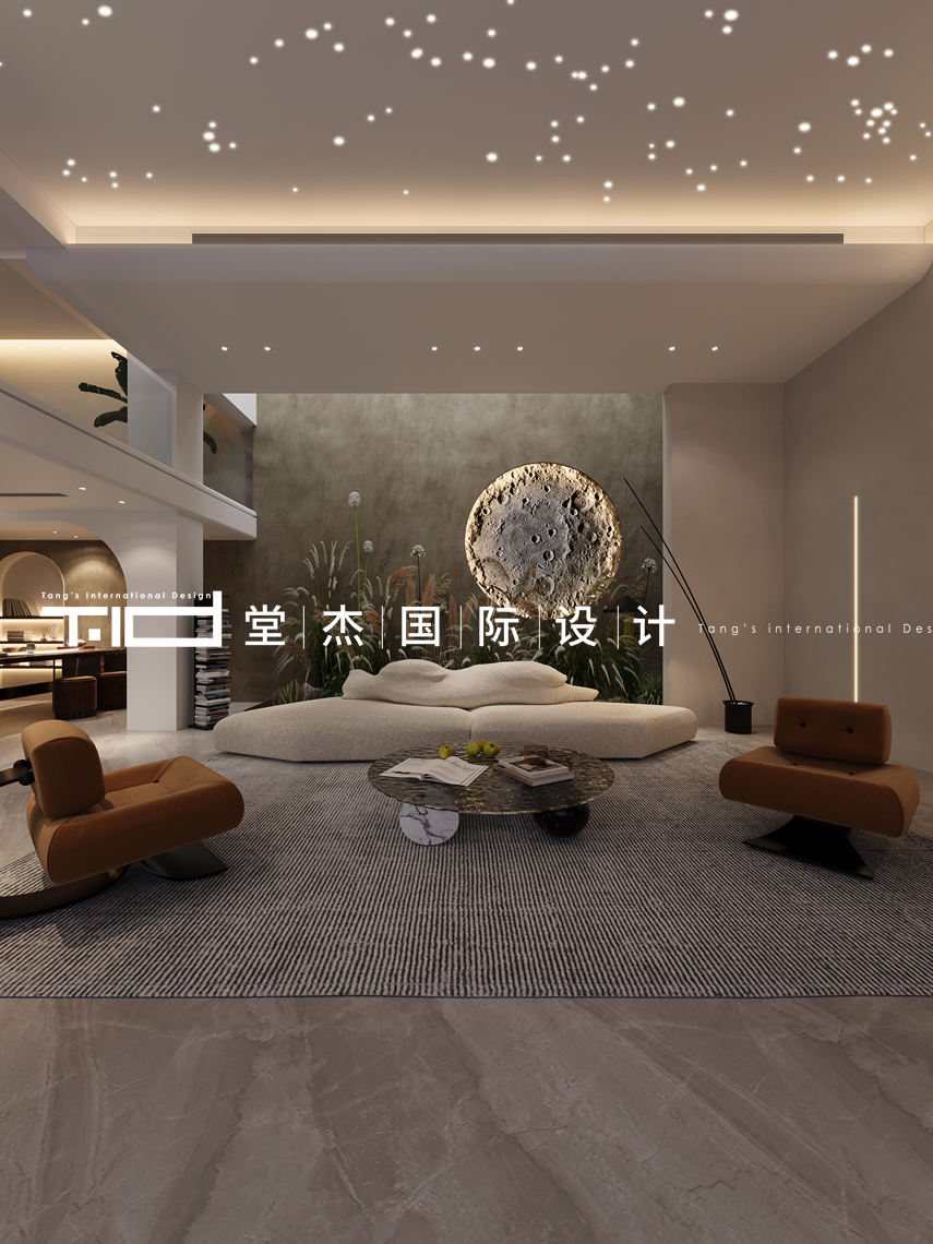 轻奢风-御景名仕苑-别墅-600㎡-装修实景图装修-别墅-轻奢