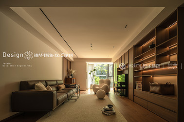 中古风-万科魅力之城-三室两厅一厨两卫-125㎡-装修实景图