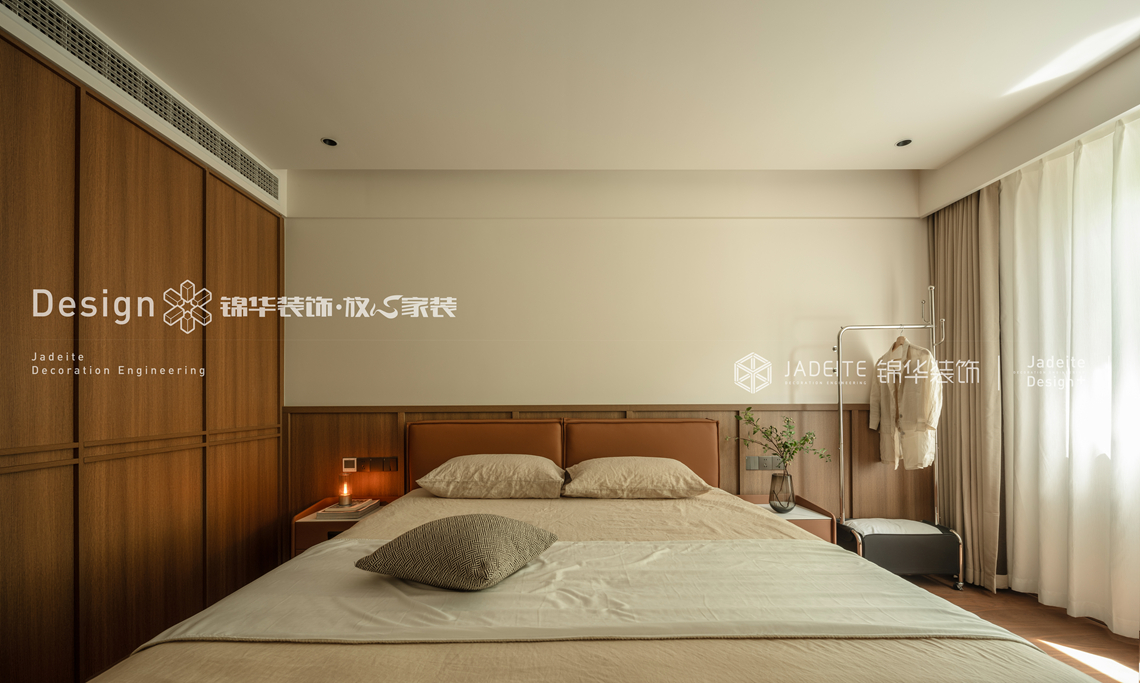 中古风-万科魅力之城-三室两厅一厨两卫-125㎡-装修实景图装修-三室两厅-中古