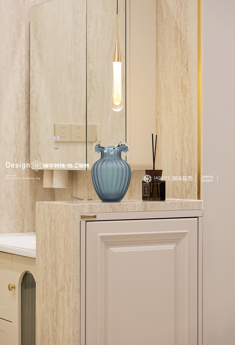 现代法式-玉兰花园-四室两厅两卫一厨-170㎡-装修实景图装修-四室两厅-法式