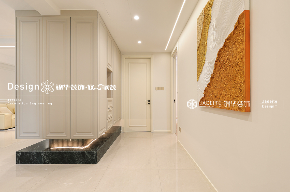 现代法式-玉兰花园-四室两厅两卫一厨-170㎡-装修实景图装修-四室两厅-法式