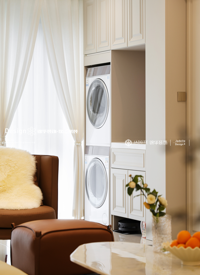 现代法式-玉兰花园-四室两厅两卫一厨-170㎡-装修实景图装修-四室两厅-法式