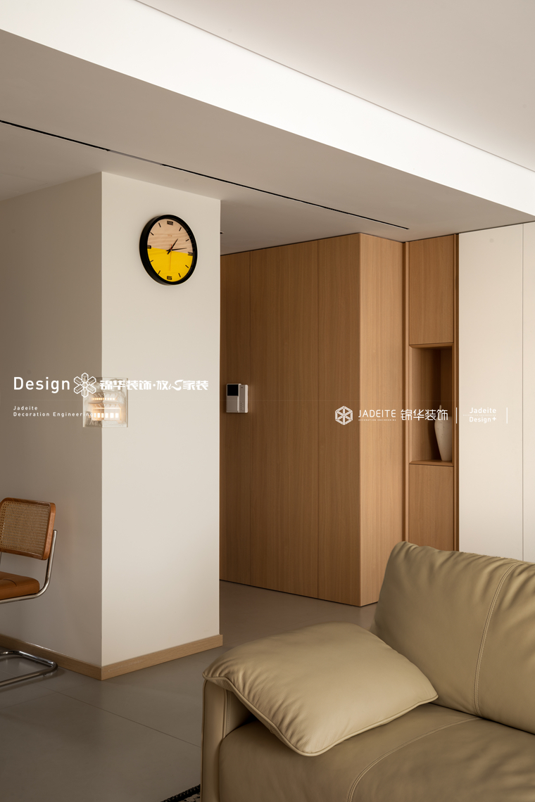 原木风格-中海珑玺-四室两厅-136㎡-装修实景图装修-四室两厅-现代简约