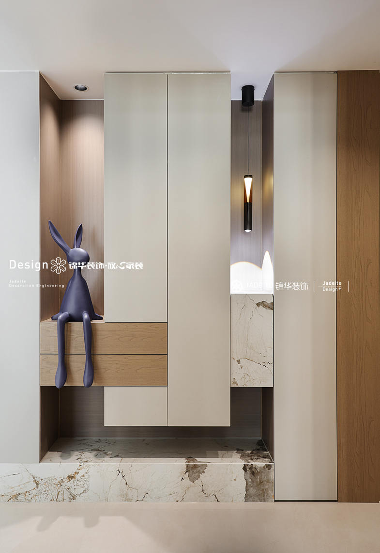 现代风格-宝龙世家-四室两厅-120㎡-装修实景图装修-四室两厅-现代简约