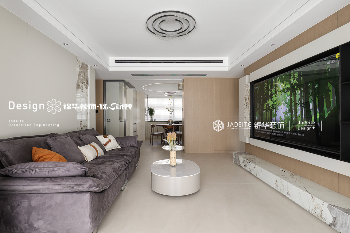 现代风格-宝龙世家-四室两厅-120㎡-装修实景图装修-四室两厅-现代简约