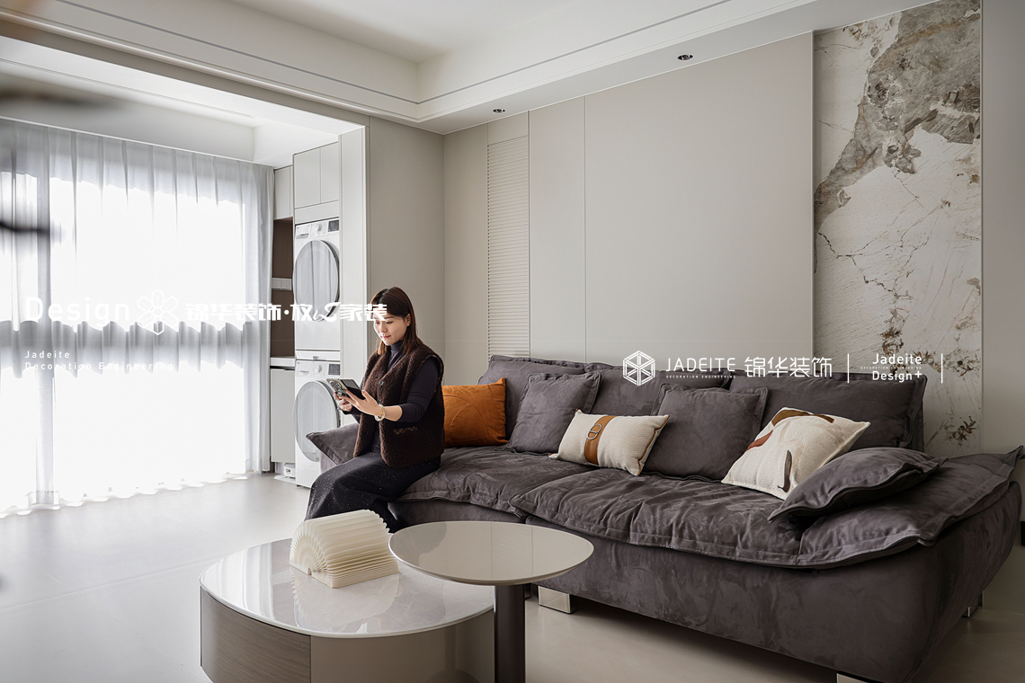 现代风格-宝龙世家-四室两厅-120㎡-装修实景图装修-四室两厅-现代简约