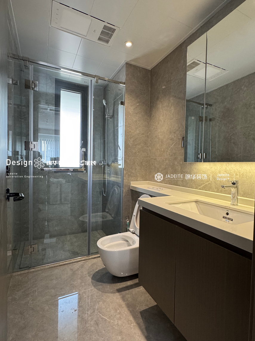 现代风格-公园上城-三室两厅两卫-112㎡-装修实景图装修-三室两厅-现代简约