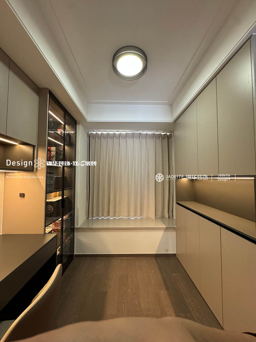 现代风格-公园上城-三室两厅两卫-112㎡-装修实景图装修-三室两厅-现代简约