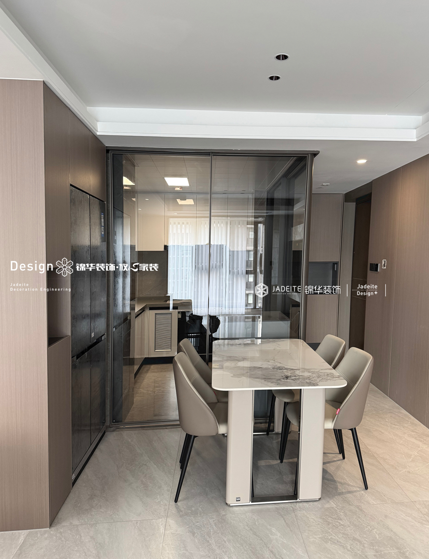 现代风格-公园上城-三室两厅两卫-112㎡-装修实景图装修-三室两厅-现代简约