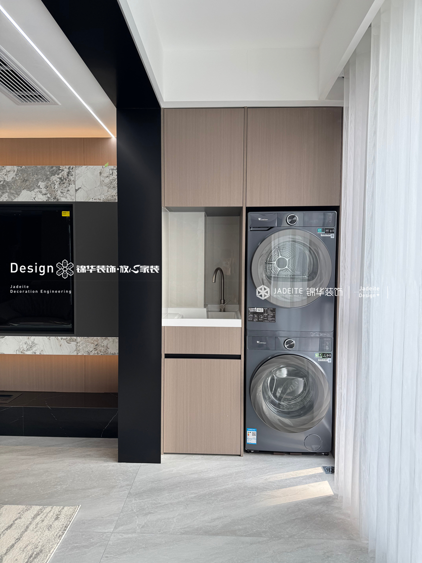 现代风格-公园上城-三室两厅两卫-112㎡-装修实景图装修-三室两厅-现代简约