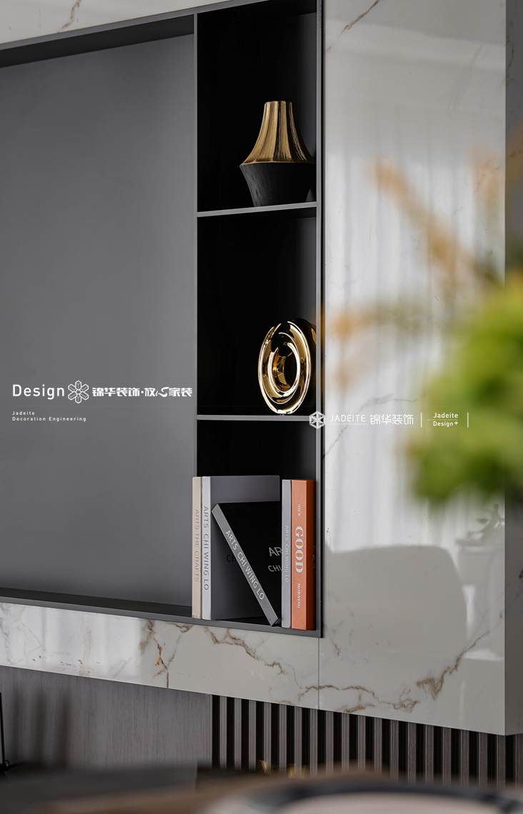 意式轻奢-美的云璟-四室两厅-143平-装修实景图装修-四室两厅-轻奢