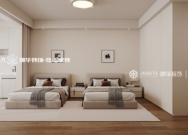 美式风格-东方大院-四室两厅两卫-160㎡-装修效果图