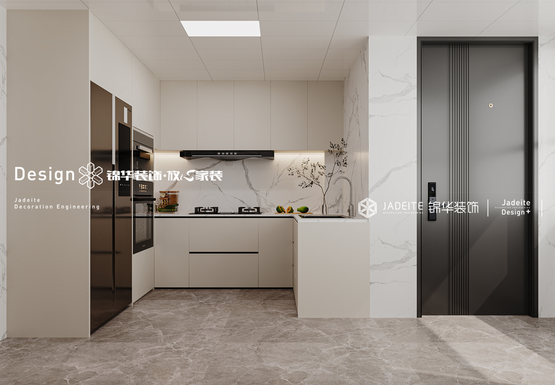 美式风格-东方大院-四室两厅两卫-160㎡-装修效果图装修-四室两厅-简美