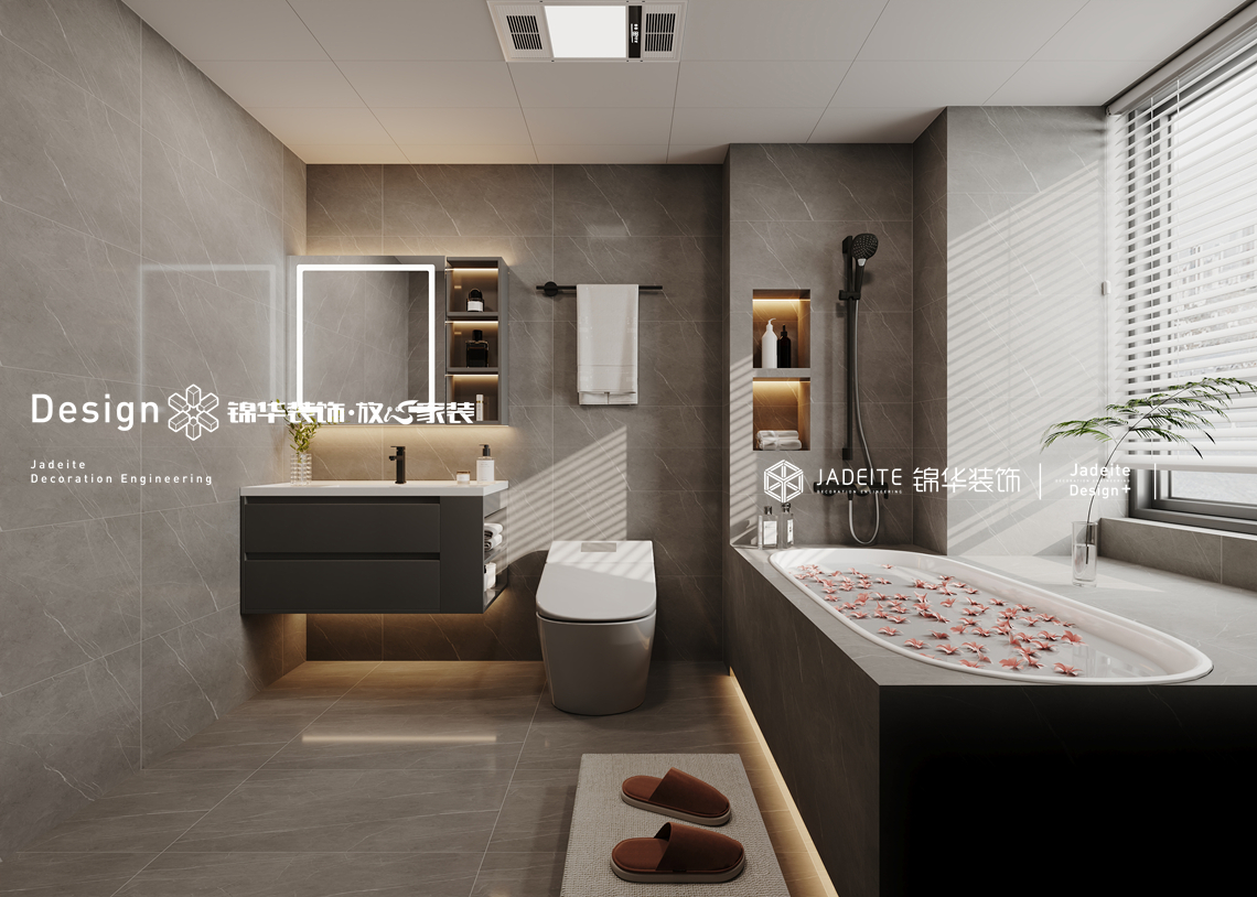 现代意式-应天首府-三室两厅两卫-140㎡-装修效果图装修-三室两厅-现代简约