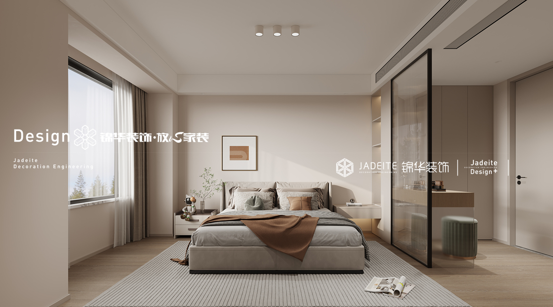 现代意式-应天首府-三室两厅两卫-140㎡-装修效果图装修-三室两厅-现代简约