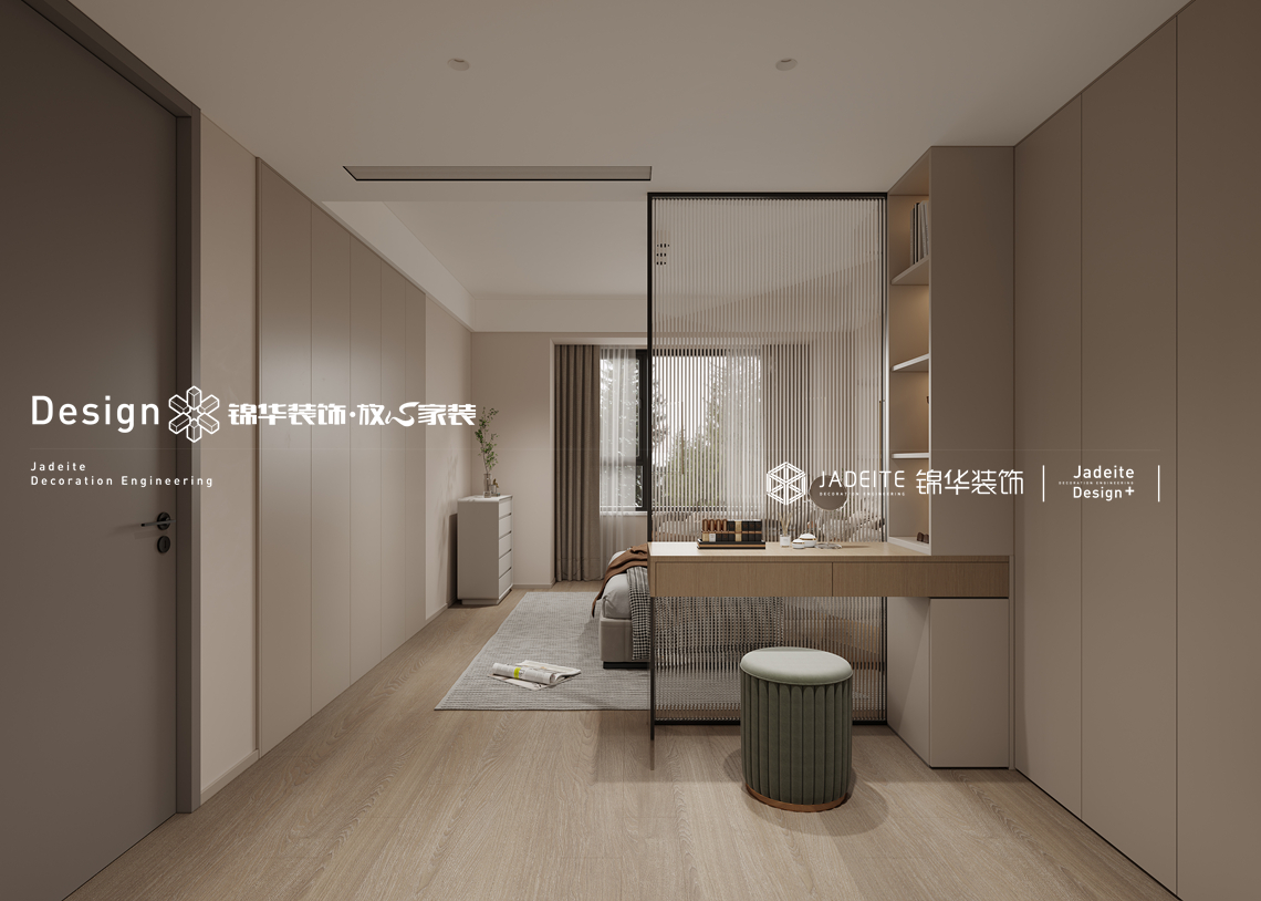 现代意式-应天首府-三室两厅两卫-140㎡-装修效果图装修-三室两厅-现代简约