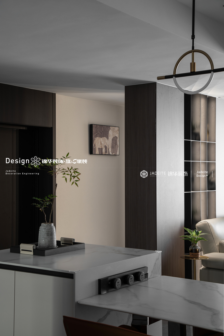 现代风格-洛龙湾-四室两厅两卫-180平-装修实景图装修-四室两厅-现代简约