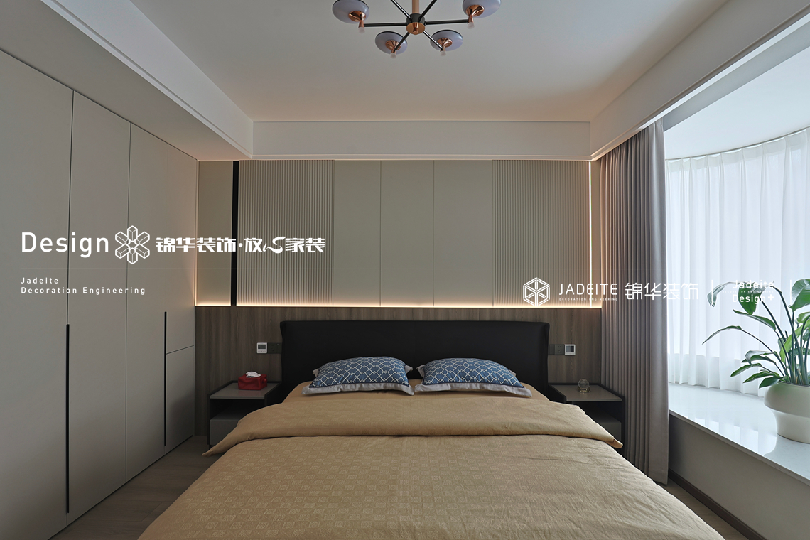 现代风格-茂瑞府-三室两厅两卫-138平-装修实景图装修-三室两厅-现代简约