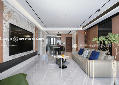 现代风格-红豆天一华府-三室两厅两卫-138平-装修实景图