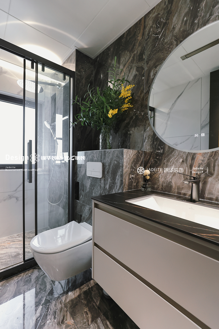 现代风格-红豆天一华府-三室两厅两卫-138平-装修实景图装修-三室两厅-现代简约