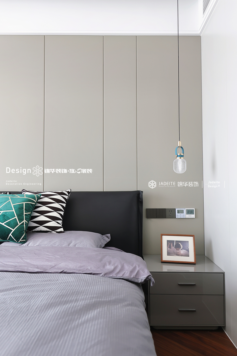 现代风格-红豆天一华府-三室两厅两卫-138平-装修实景图装修-三室两厅-现代简约