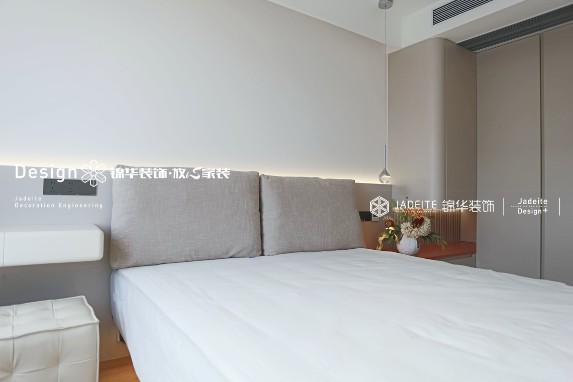 现代简约-港龙-三室两厅一卫-99平-装修实景图装修-三室两厅-现代简约