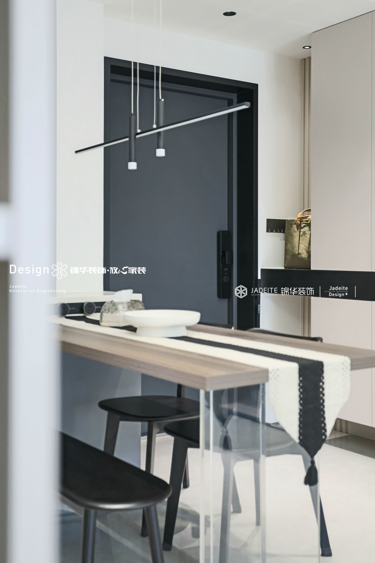 现代简约-港龙-三室两厅一卫-99平-装修实景图装修-三室两厅-现代简约