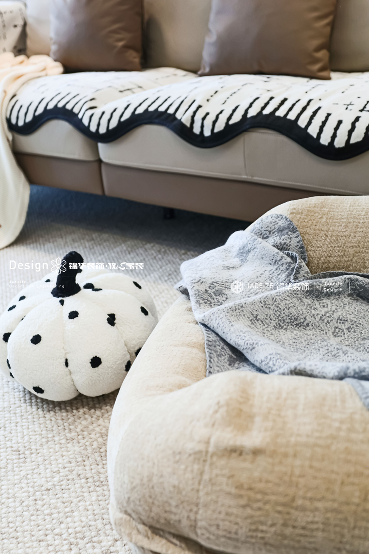 现代简约-港龙-三室两厅一卫-99平-装修实景图装修-三室两厅-现代简约