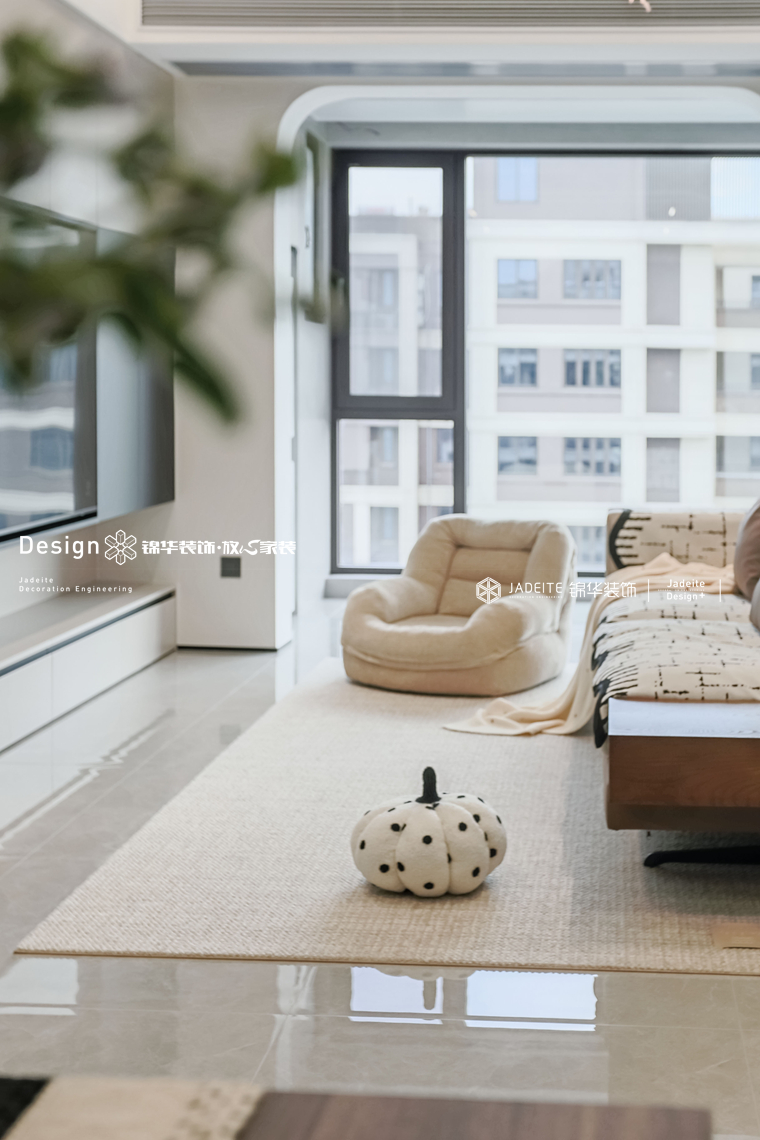 现代简约-港龙-三室两厅一卫-99平-装修实景图装修-三室两厅-现代简约