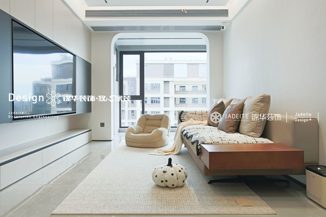 现代简约-港龙-三室两厅一卫-99平-装修实景图装修-三室两厅-现代简约