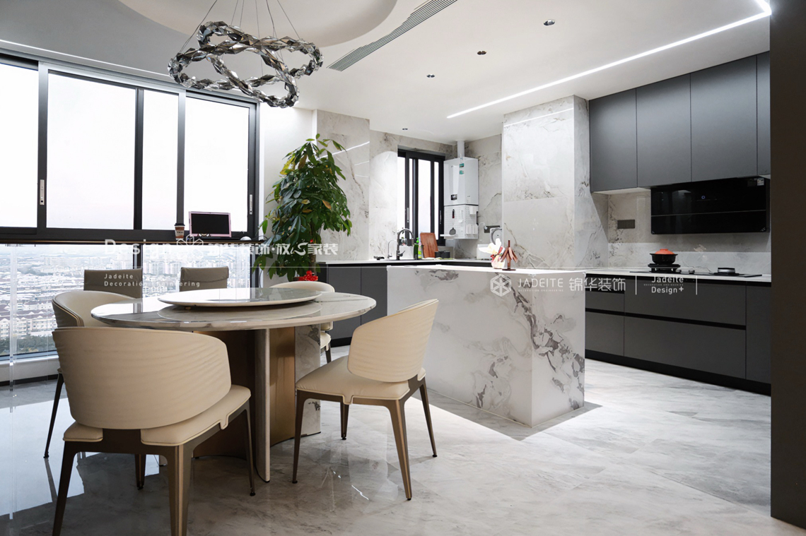 意式轻奢-溪隐府-三室两厅两卫-191平-装修实景图装修-三室两厅-轻奢